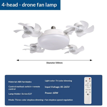 Lumewind™ Four Head Ceiling Fan