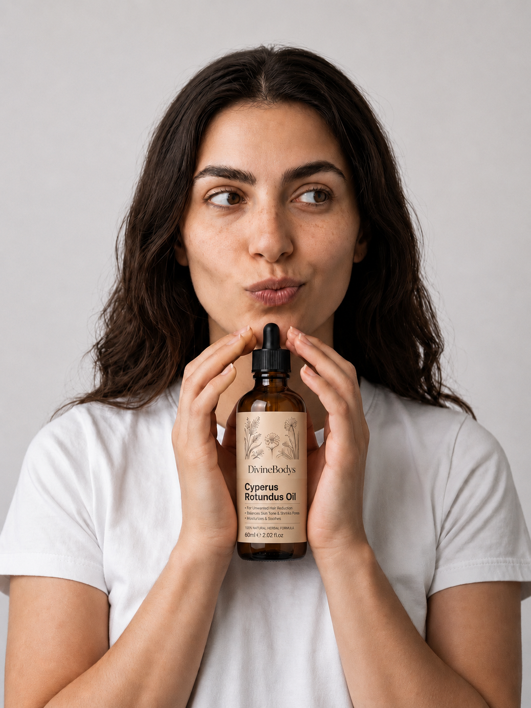 Cyperus Rotundus Body Oil with Almond Oil & Aloe Vera