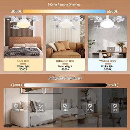 Lumewind™ Four Head Ceiling Fan