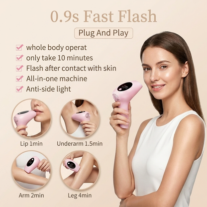900,000 Flashes IPL Hair Removal Device