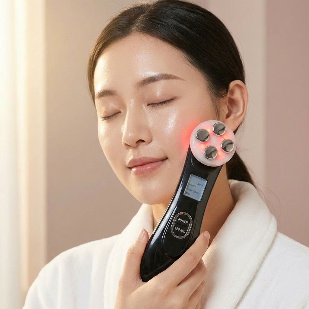 Home RF Beauty Device with LED